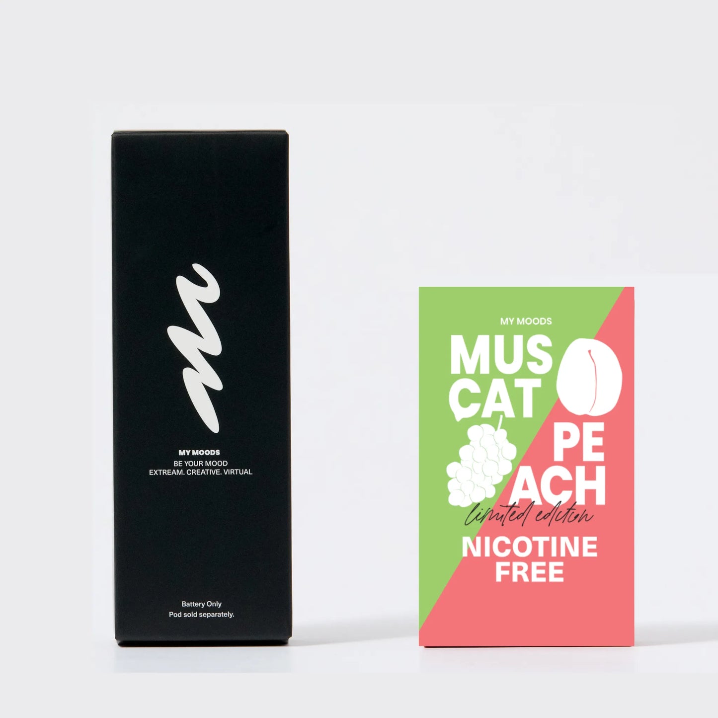 【人気No.1 スターターキット】選べるノンニコチンPOD1種 + MyMoods PEN