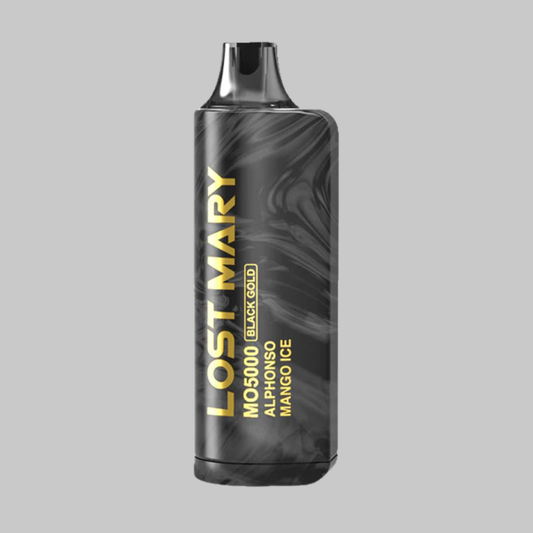 【限定】LOSTMARY MO 5000 ALPHONSO MANGO ICE味 BLACK Gold Edition