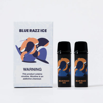 BLUE RAZZ ICE POD (ニコチン3%)