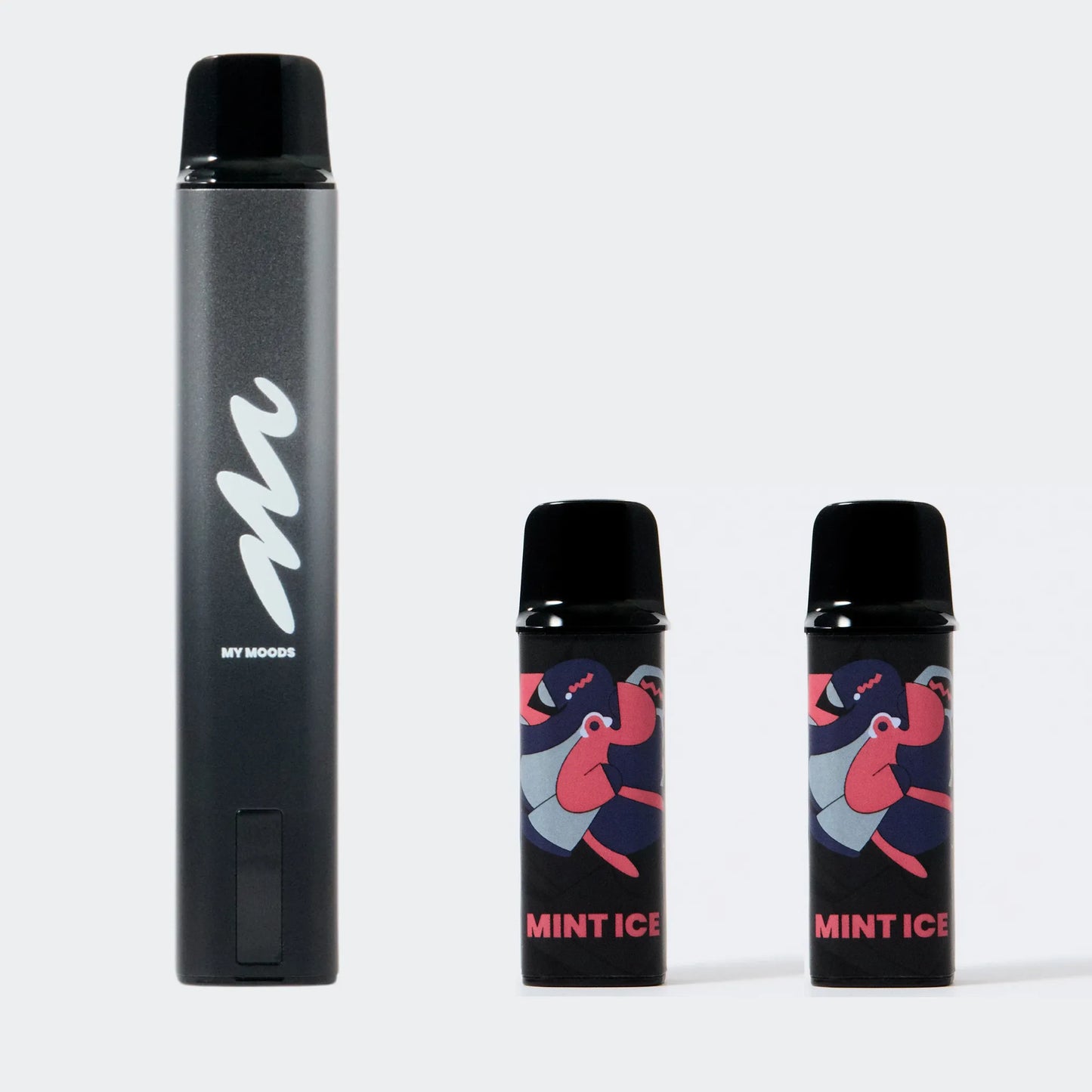 【人気No.1 スターターキット】選べるノンニコチンPOD1種 + MyMoods PEN