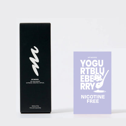 【人気No.2 スターターキット】選べるノンニコチンPOD1種 + MyMoods PEN