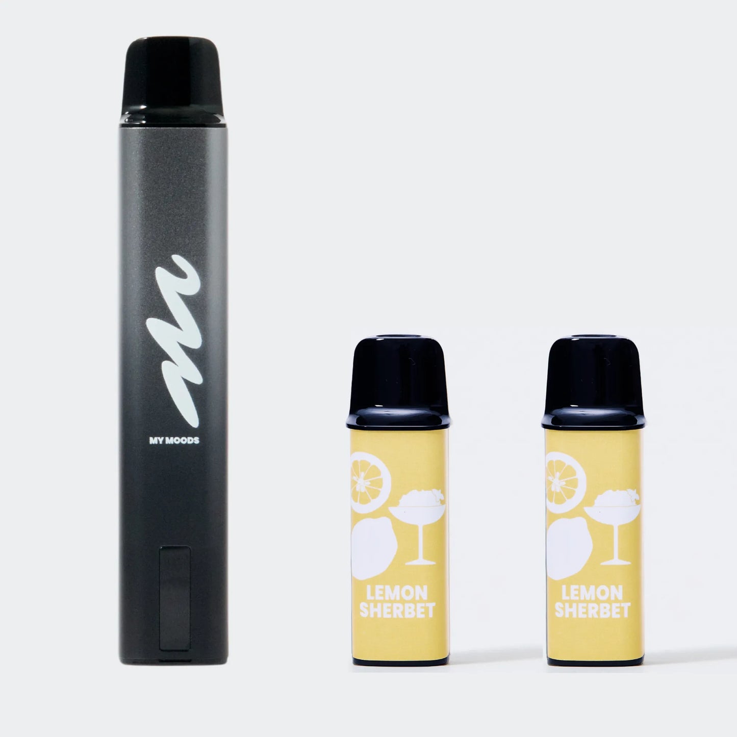 【人気No.2 スターターキット】選べるノンニコチンPOD1種 + MyMoods PEN