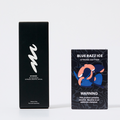 【新発売スターターキット】選べるニコチン5%POD1種 + MyMoods PEN