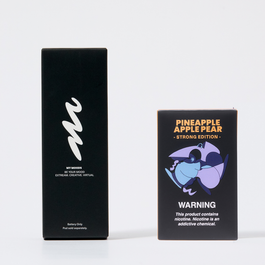 【新発売スターターキット】選べるニコチン5%POD1種 + MyMoods PEN