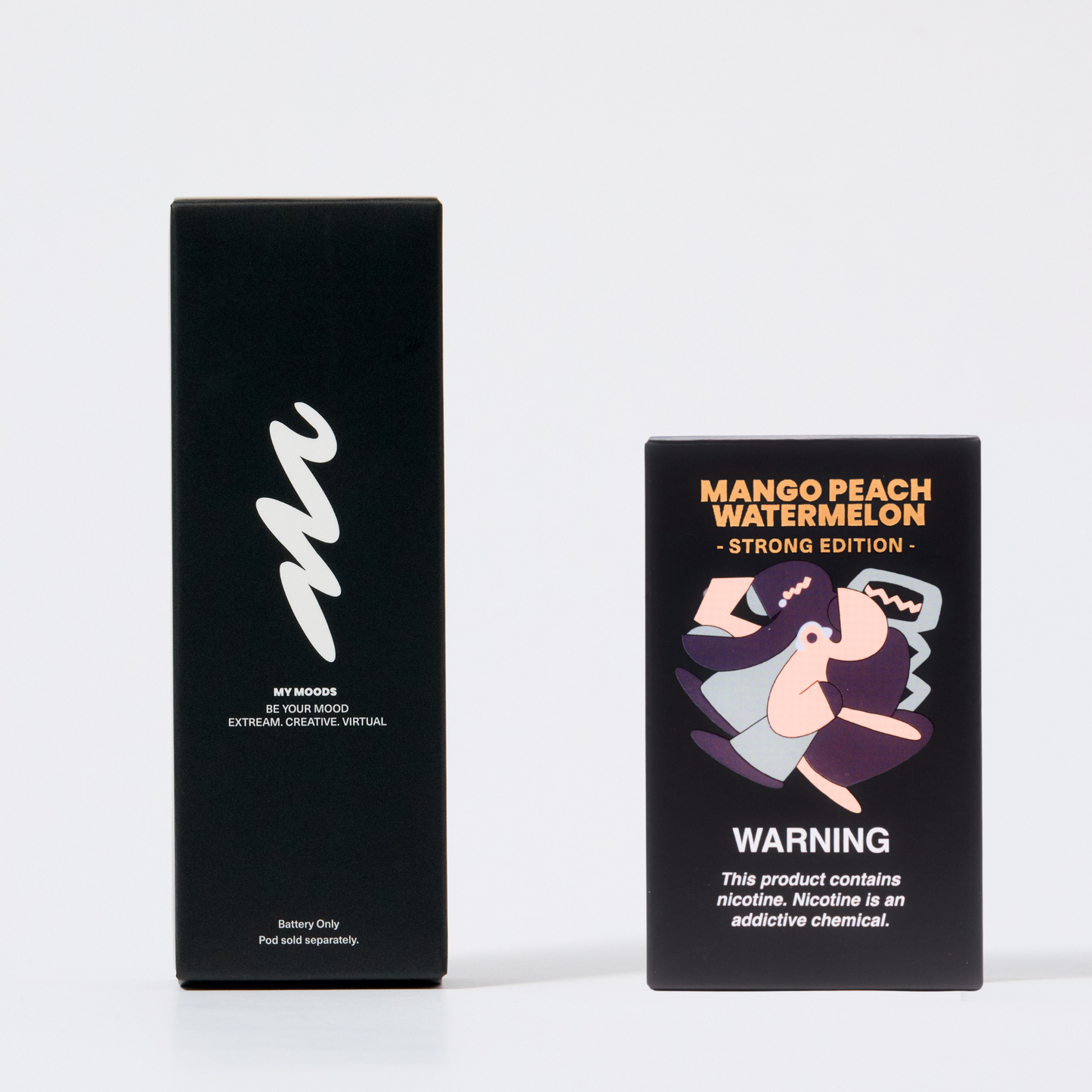 【新発売スターターキット】選べるニコチン5%POD1種 + MyMoods PEN