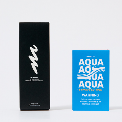 【新発売スターターキット】選べるニコチン5%POD1種 + MyMoods PEN