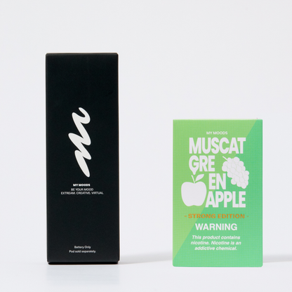 【新発売スターターキット】選べるニコチン5%POD1種 + MyMoods PEN