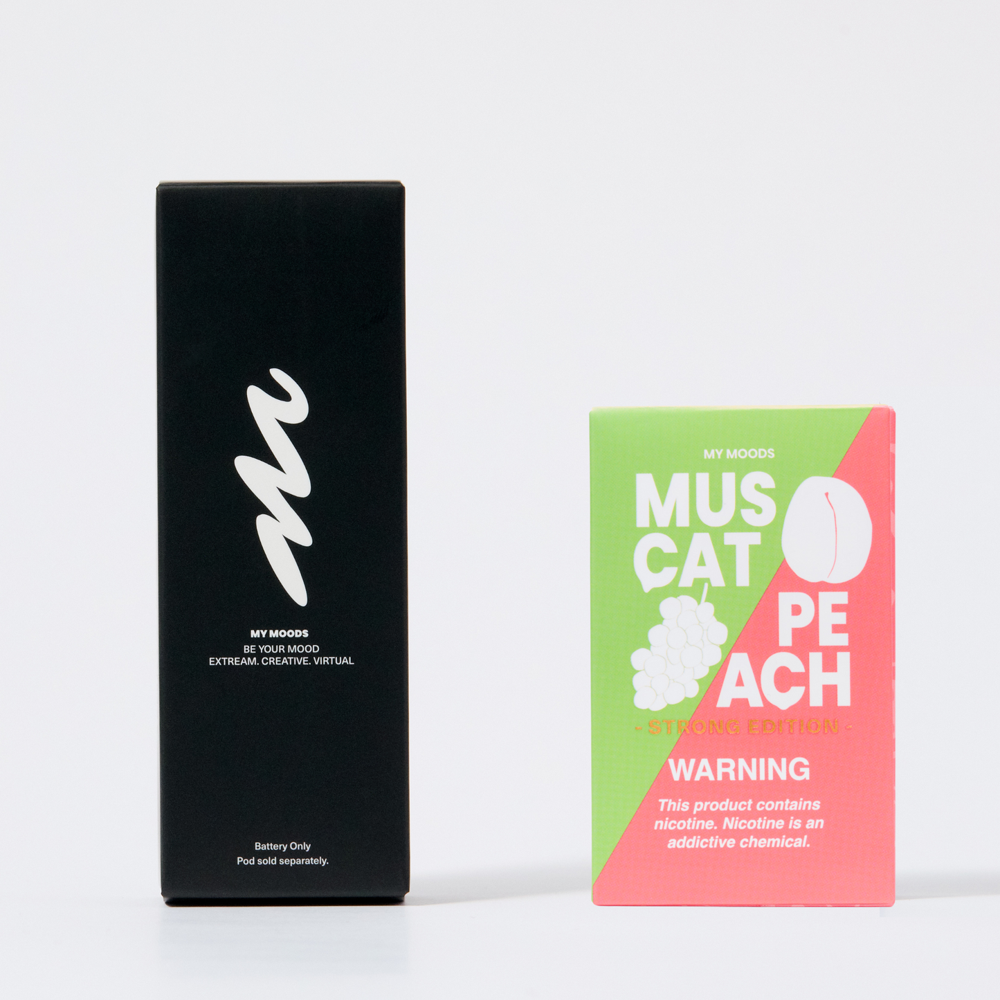 【新発売スターターキット】選べるニコチン5%POD1種 + MyMoods PEN