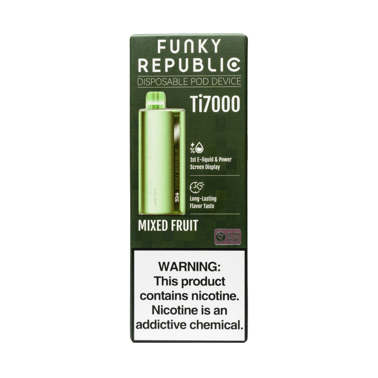 FUNKY REPUBLIC(LAND) TI7000 Disposal by Elfbar MIXED FRUIT flavor
