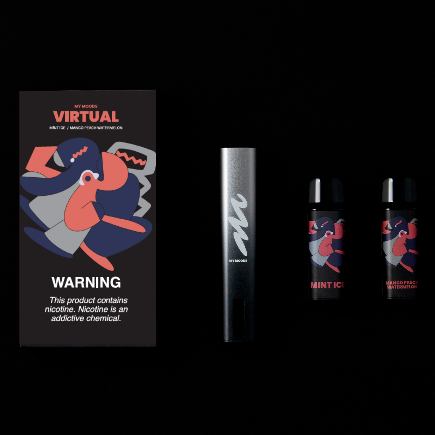 VIRTUAL KIT (MINT ICE & MANGO PEACH WATERMELON)