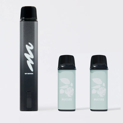 【人気No.2スターターキット】選べるニコチン3%POD1種 + MyMoods PEN