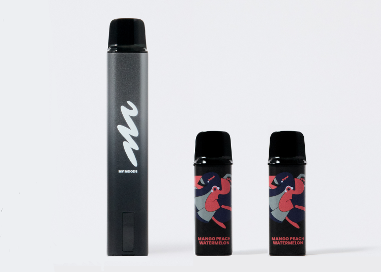 【NO NICOTINE スターターキット】NO NICOTINEPOD×2 + MyMoods PEN