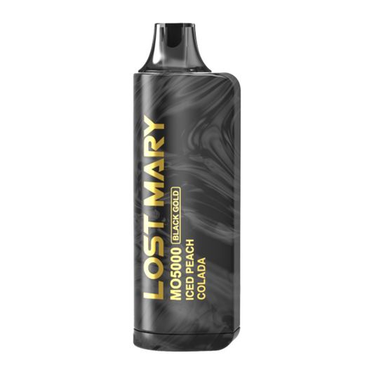 [Limited Edition] LOSTMARY MO 5000 ICED PEACH COLADA BLACK Gold Edition