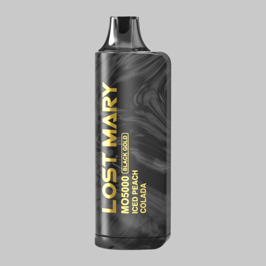 【限定】LOSTMARY MO 5000 ICED PEACH COLADA味　BLACK Gold Edition