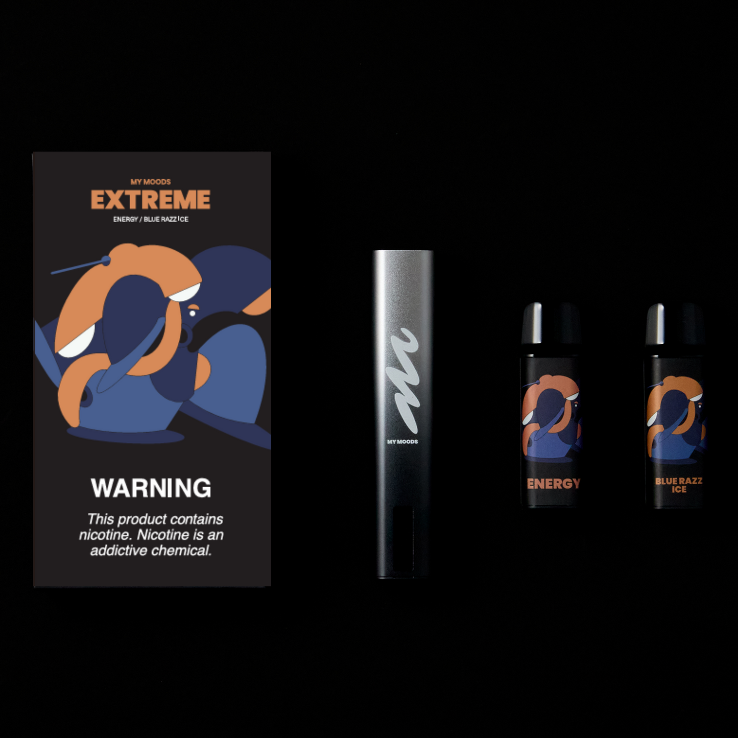 EXTREME KIT (ENERGY & BLUE RAZZ ICE)