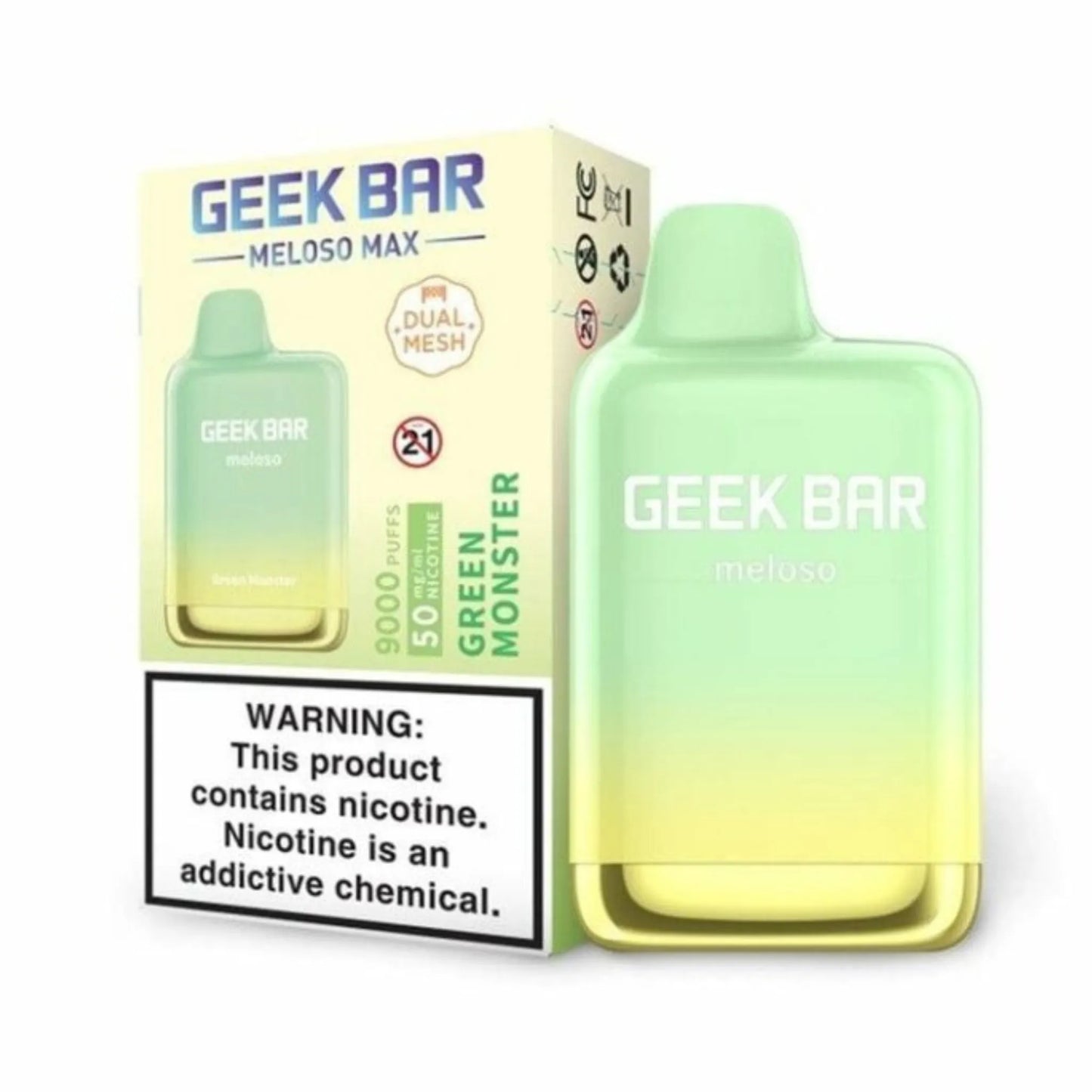 GEEKBAR MELOSO MAX GREEN MONSTER味