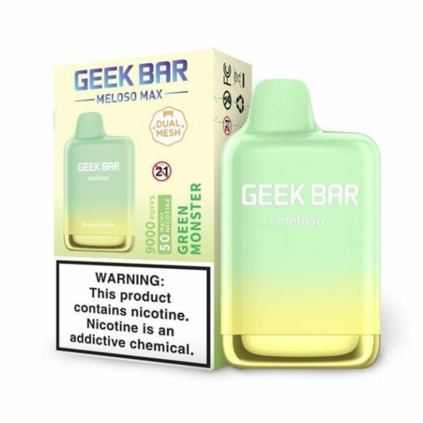 GEEKBAR MELOSO MAX GREEN MONSTER味