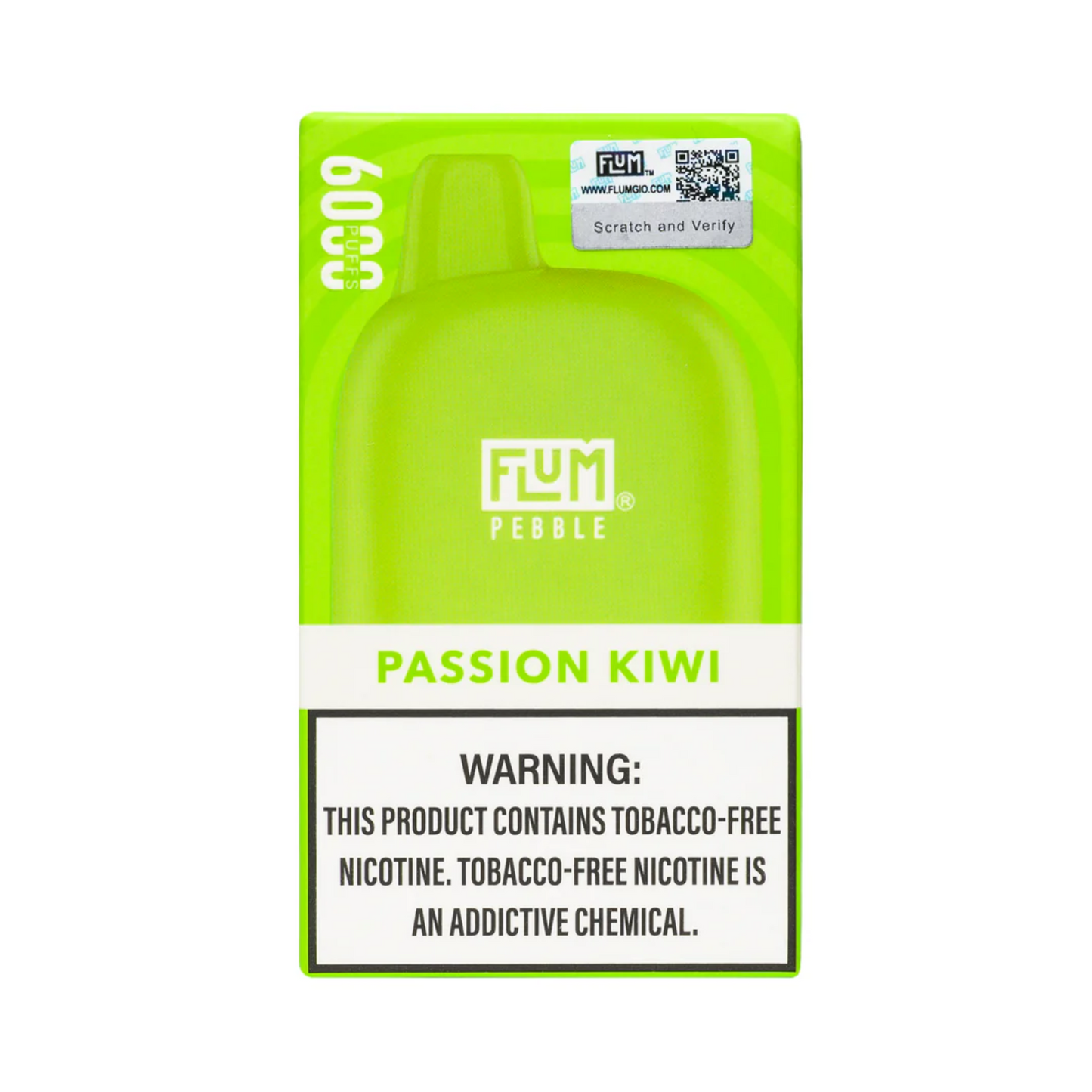 FLUM PEBBLE 6000 PASSION KIWI