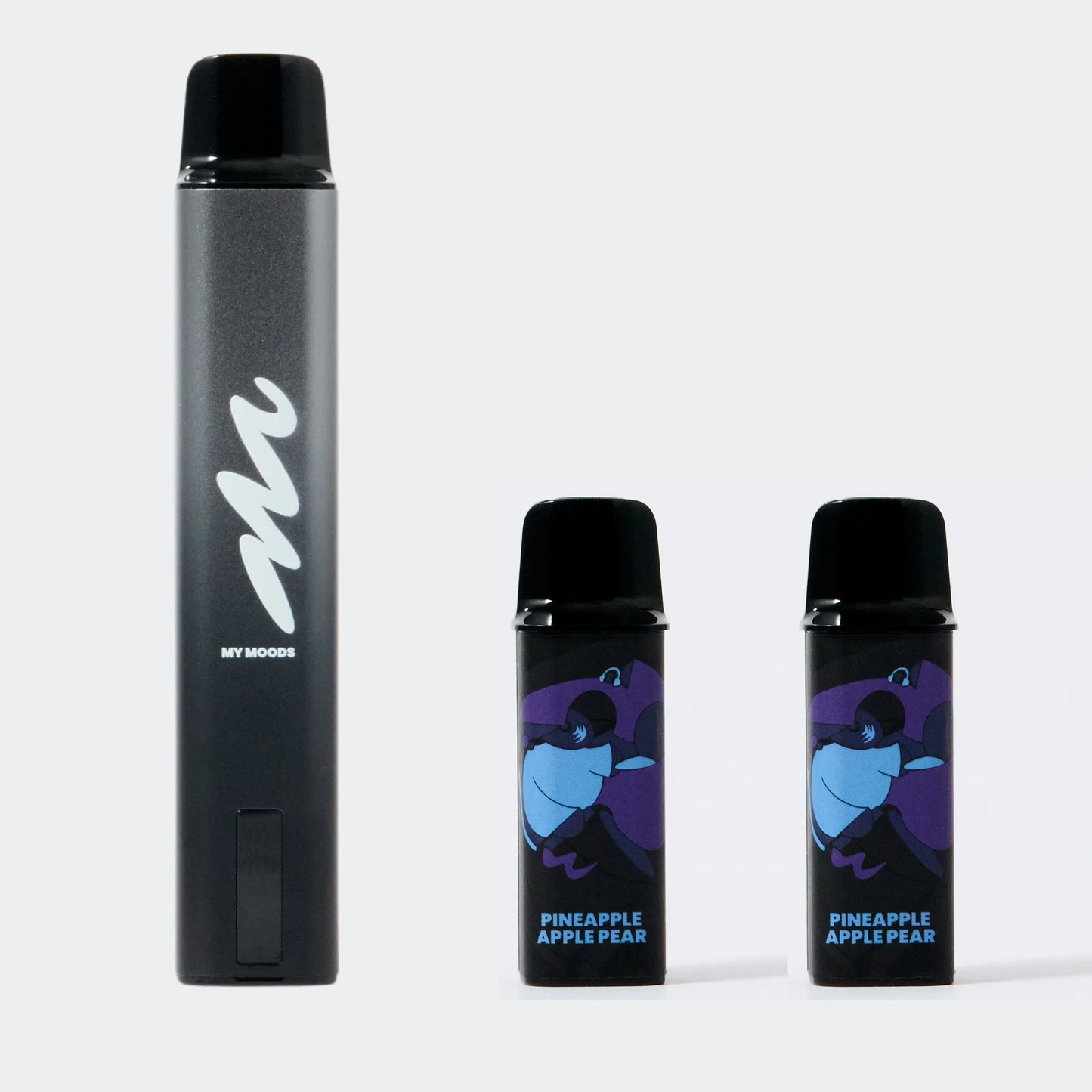 【人気No.1 スターターキット】NO NICOTINE POD×2 + MyMoods PEN