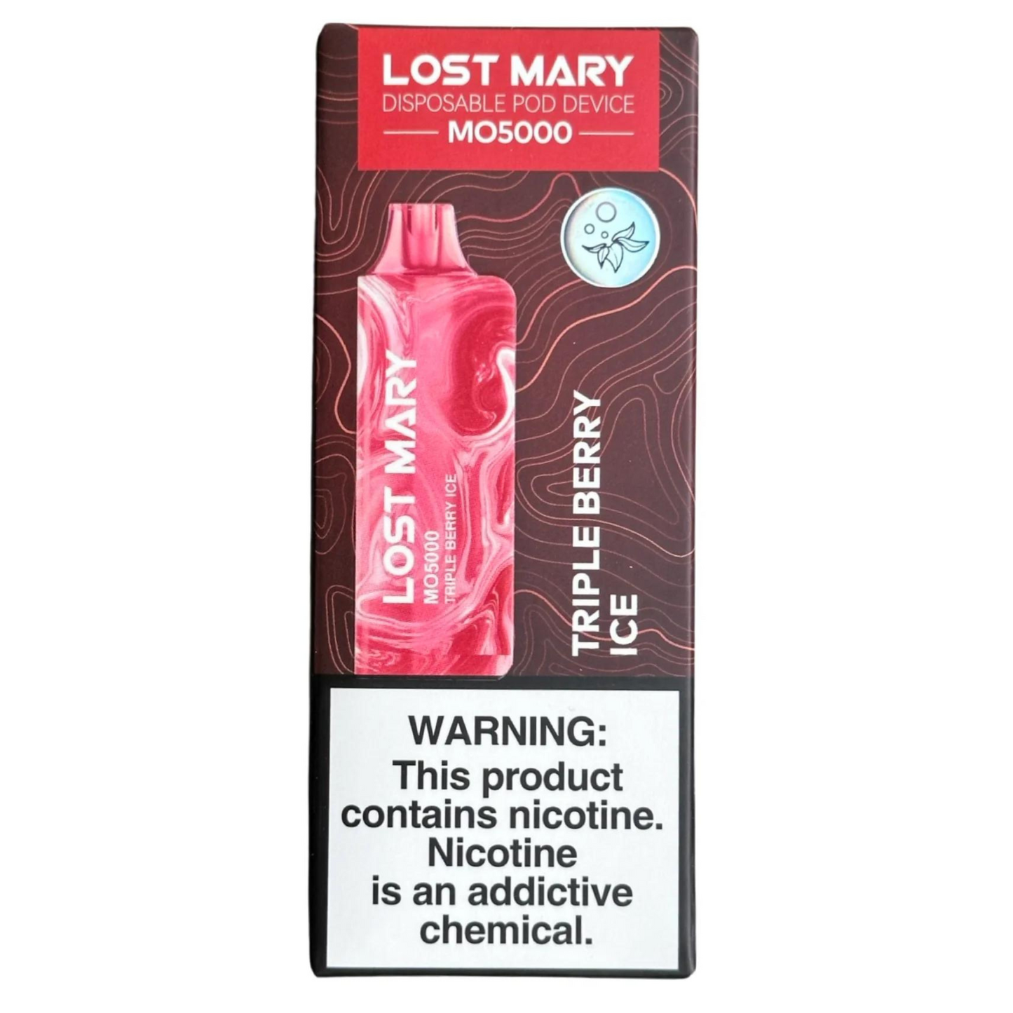 LOST MARY MO5000 TRIPLE BERRY ICE味-My Moods