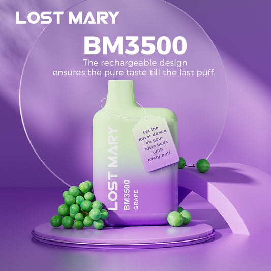 LOST MARY BM3500 GRAPE(ノンニコチン)-My Moods