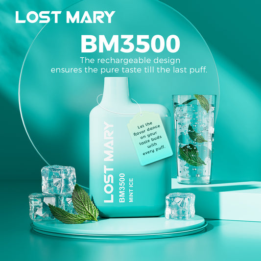LOST MARY BM3500 MINT ICE(ノンニコチン)-My Moods