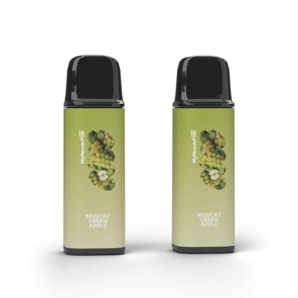 MyMoods POD MUSCAT GREEN APPLE（ニコチン3%）2本